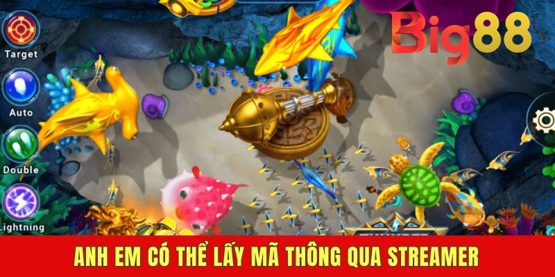 Anh em có thể lấy mã thông qua streamer