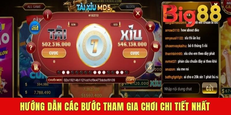 Hướng dẫn các bước tham gia chơi chi tiết nhất