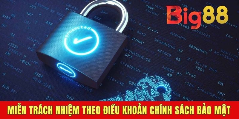 Miễn trách nhiệm theo điều khoản chính sách bảo mật