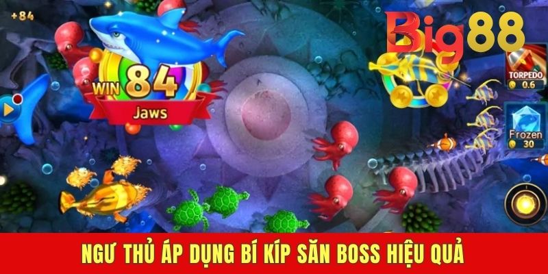 Ngư thủ áp dụng bí kíp săn boss hiệu quả