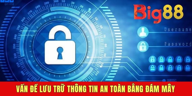 Vấn đề lưu trữ thông tin an toàn bằng đám mây
